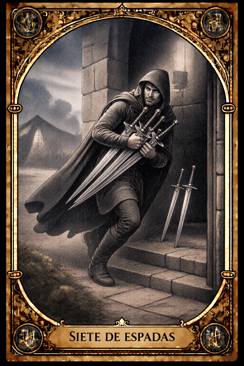 Siete de Espadas